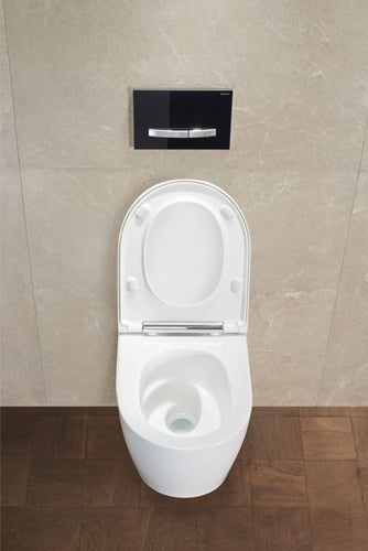 Geberit Wand-Tiefspül-WC ONE m WCSitz we Des-abd hgl verchromt KT GEBERIT – Ansicht 6