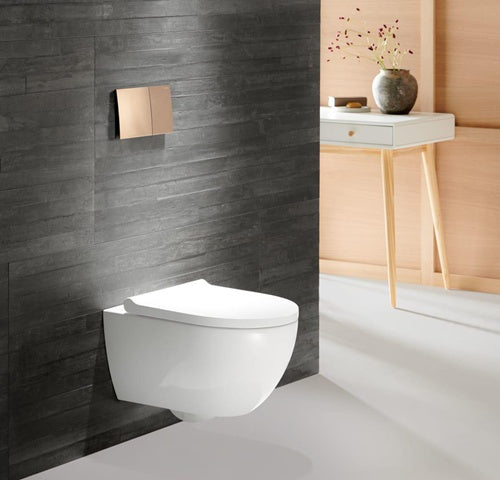 Geberit Wand-Tiefspül-WC ACANTO geschl Fo TurboFlush mit WCS we KeraTect GEBERIT – Ansicht 4