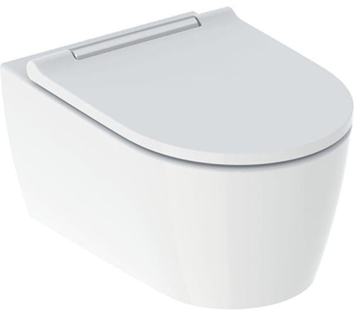 Geberit Wand-Tiefspül-WC ONE m WCSitz we Des-abd hgl verchromt KT GEBERIT