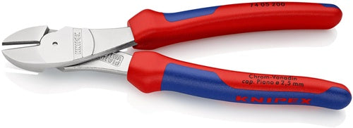 Kraftseitenschneider Länge 200 mm Form 0 Mehrkomponenten-Hüllen KNIPEX – Ansicht 5