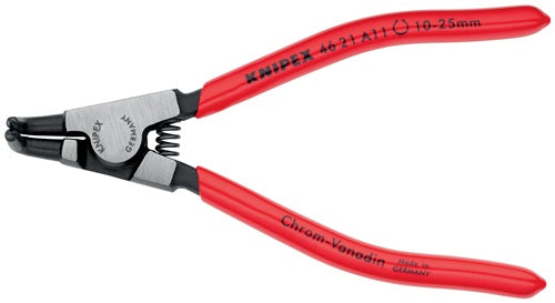 Außensicherungsringzange A 11 für Wellen Ø 10 - 25 mm 90° gewinkelt poliert Länge 125 mm KNIPEX – Ansicht 3