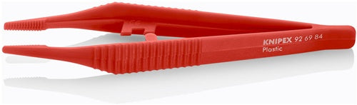 Kunststoffpinzette Länge 130 mm gerade Spitzenbreite 35 mm KNIPEX