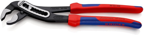 Wasserpumpenzange Alligator® Länge 300 mm Spannweiße 60 mm poliert Mehrkomponenten-Hüllen KNIPEX – Ansicht 3
