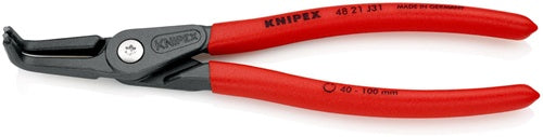 Präzisionssicherungsringzange J 31 für Bohrungen Ø 40 - 100 mm Länge 210 mm KNIPEX