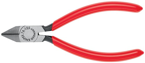 Seitenschneider Länge 125 mm Form 8 Facette ja klein Kopf poliert Kunststoffüberzug KNIPEX – Ansicht 4
