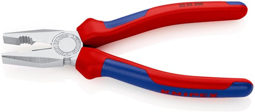 Kombizange Länge 200 mm verchromt Mehrkomponentenhüllen KNIPEX – Ansicht 3