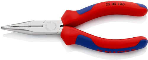Flachrundzange Länge 140 mm flach/rund gerade Mehrkomponenten-Hüllen KNIPEX