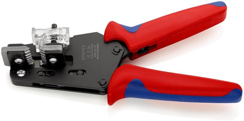 Präzisionsabisolierzange Länge 195 mm 014 - 6 (AWG 26 - 10) mm² Mehrkomponenten-Hüllen KNIPEX
