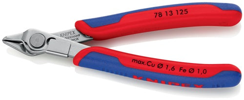 Elektronik-Seitenschneider Super-Knips® INOX Länge 125 mm Form 1 Facette nein poliert KNIPEX – Ansicht 4