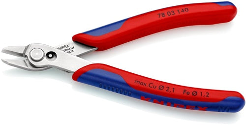 Elektronik-Seitenschneider Super-Knips® INOX Länge 140 mm Facette nein poliert KNIPEX – Ansicht 4