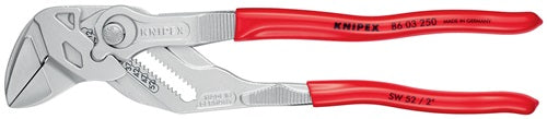 Zangenschlüssel Länge 250 mm Spannweiße 52 mm verchromt Kunststoffüberzug KNIPEX – Ansicht 3