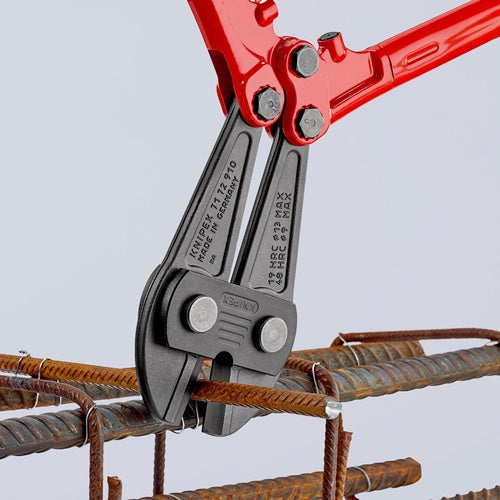 Bolzenschneider Länge 910 mm Mehrkomponenten-Hüllen weißh 13 mm mittel 10 mm hart 9 mm KNIPEX – Ansicht 4