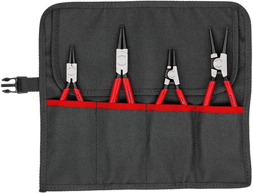 Sicherungsringzangensatz 4-teilig in Rolltasche 10 - 60 mm KNIPEX