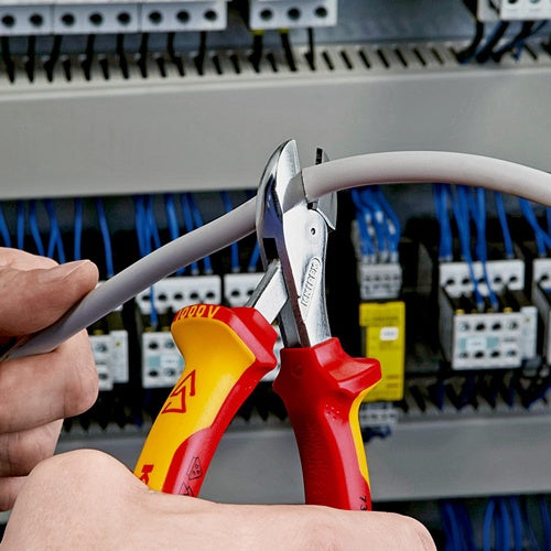 Kompaktseitenschneider X-Cut® Länge 160 mm VDE Mehrkomponenten-Hüllen KNIPEX – Ansicht 3