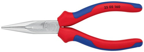 Flachrundzange Länge 160 mm flach/rund gerade Mehrkomponenten-Hüllen KNIPEX – Ansicht 3