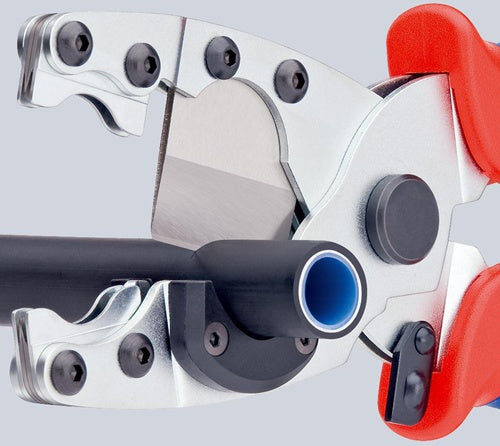 Rohrschneider für Rohre Ø 12-25 / 18-35 mm Länge 210 mm Chrom-Vanadin-Elektrostahl KNIPEX – Ansicht 3