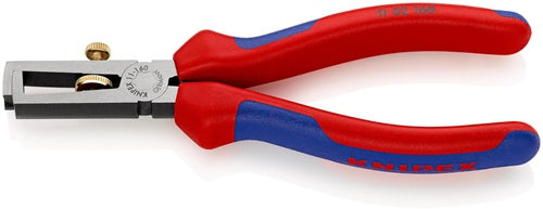 Abisolierzange Länge 160 mm poliert Mehrkomponentenhüllen mit Öffnungsfeder KNIPEX