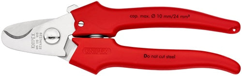 Kabelschere Länge 165 mm Kopf poliert Kunststoff umspritzt KNIPEX