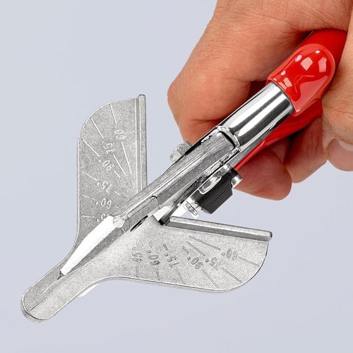 Gehrungsschere Länge 215 mm Klingenlänge 56 mm KNIPEX – Ansicht 3