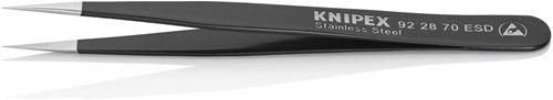 Präzisionspinzette Länge 110 mm gerade fein rostfrei antimagn elektr ableitend KNIPEX – Ansicht 4