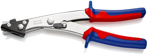 Blechknabber Gesamtlänge 280 mm Schnittbreite 27 mm vernickelt Mehrkomponenten-Hüllen KNIPEX