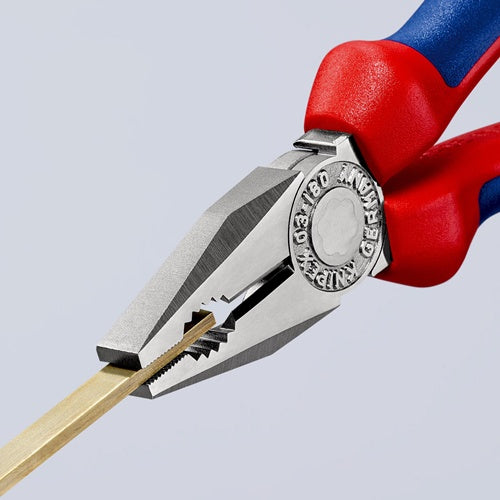 Kombizange Länge 180 mm verchromt Mehrkomponentenhüllen KNIPEX – Ansicht 4