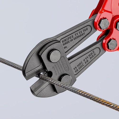 Bolzenschneider Länge 760 mm Mehrkomponenten-Hüllen weißh 11 mm mittel 9 mm hart 8 mm KNIPEX – Ansicht 3