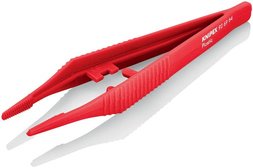 Kunststoffpinzette Länge 130 mm gerade Spitzenbreite 35 mm KNIPEX – Ansicht 3
