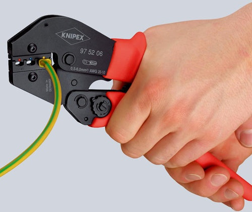 Crimpzange Länge 250 mm 05- 6 (AWG 20 - 10) mm² 565 g KNIPEX – Ansicht 5