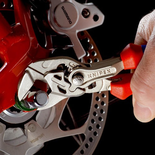 Zangenschlüssel Länge 150 mm Spannweiße 27 mm verchromt Mehrkomponenten-Hüllen KNIPEX – Ansicht 6