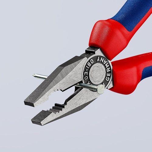 Kombizange Länge 180 mm poliert Mehrkomponentenhüllen KNIPEX – Ansicht 5
