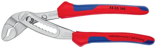 Wasserpumpenzange Alligator® Länge 180 mm Spannweiße 36 mm verchromt Mehrkomponenten-Hüllen KNIPEX – Ansicht 3