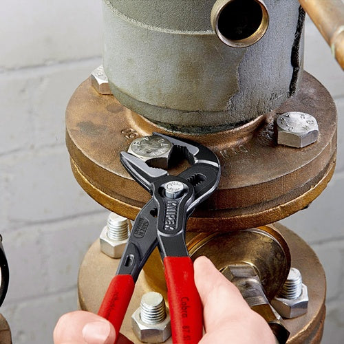 Wasserpumpenzange Cobra® ES Länge 250 mm Spannweiße 42 mm poliert Kunststoffüberzug KNIPEX – Ansicht 3