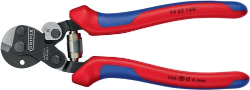 Drahtseilschere Länge 160 mm poliert Mehrkomponenten-Hüllen KNIPEX – Ansicht 4