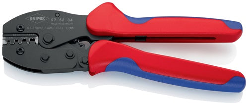 Crimpzange PreciForce® Länge 220 mm 01 - 25 (AWG 27 - 13) mm² 483 g KNIPEX – Ansicht 3