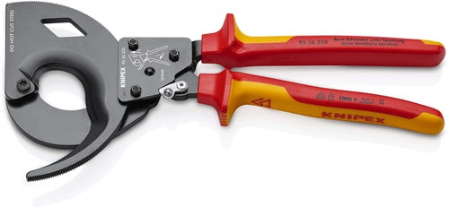 Kabelschneider Gesamtlänge 320 mm max 60 (600 mm²) mm poliert Mehrkomponenten-Hüllen VDE KNIPEX
