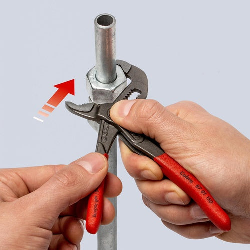Wasserpumpenzange Cobra® Länge 150 mm Spannweiße 30 mm poliert Kunststoffüberzug KNIPEX – Ansicht 4