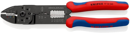 Crimpzange Länge 240 mm 05-6(AWG 20-10)/05-25 (AWG 20-13) mm² KNIPEX