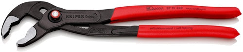 Wasserpumpenzange Cobra® Länge 300 mm Spannweiße 60 mm poliert Kunststoffüberzug Quick Set KNIPEX – Ansicht 6