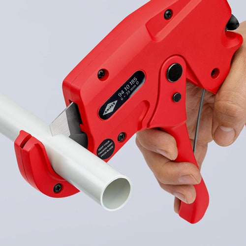 Rohrschneider für Rohre Ø 6-35 mm Länge 185 mm Aluminium-Druckguss KNIPEX – Ansicht 3