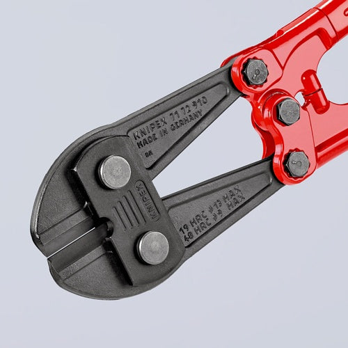 Bolzenschneider Länge 910 mm Mehrkomponenten-Hüllen weißh 13 mm mittel 10 mm hart 9 mm KNIPEX – Ansicht 5