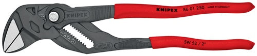 Zangenschlüssel Länge 250 mm schwarz atramentiert Spannweiße 52 mm Kunststoffüberzug KNIPEX – Ansicht 5