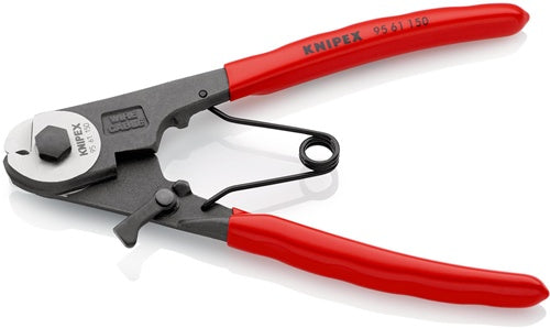 Bowdenzugschneider Gesamtlänge 150 mm Drahtseil-Ø 3 mm poliert Kunststoffüberzug KNIPEX – Ansicht 3