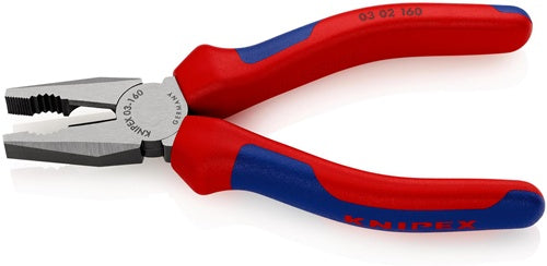 Kombizange Länge 160 mm poliert Mehrkomponentenhüllen KNIPEX – Ansicht 6