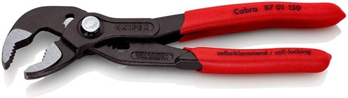 Wasserpumpenzange Cobra® Länge 150 mm Spannweiße 30 mm poliert Kunststoffüberzug KNIPEX – Ansicht 5