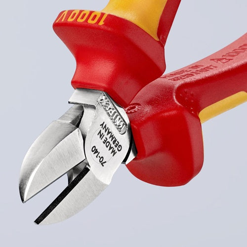 Seitenschneider Länge 140 mm VDE Mehrkomponenten-Hüllen KNIPEX – Ansicht 3