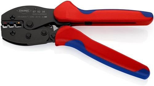 Crimpzange PreciForce® Länge 220 mm 05- 6 (AWG 20 - 10) mm² 487 g KNIPEX – Ansicht 5