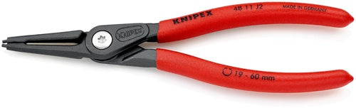 Präzisionssicherungsringzange J 2 für Bohrungen Ø 19 - 60 mm Länge 180 mm KNIPEX