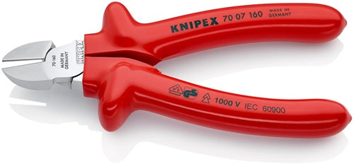 Seitenschneider Länge 160 mm VDE tauchisoliert KNIPEX – Ansicht 4
