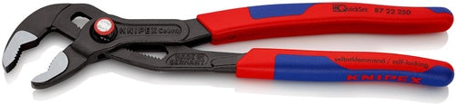 Wasserpumpenzange Cobra® Länge 250 mm Spannweiße 46 mm poliert Mehrkomponenten-Hüllen QuickSet KNIPEX – Ansicht 5